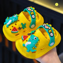 Conheça o Chinelo Dino colorido e divertido