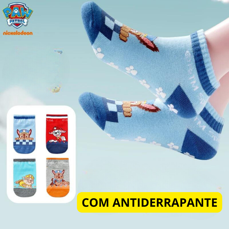 Meia infantil com Solado Antiderrapante