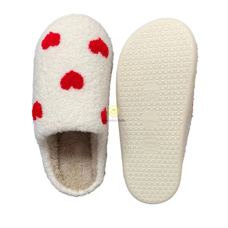 Pantufa Coração