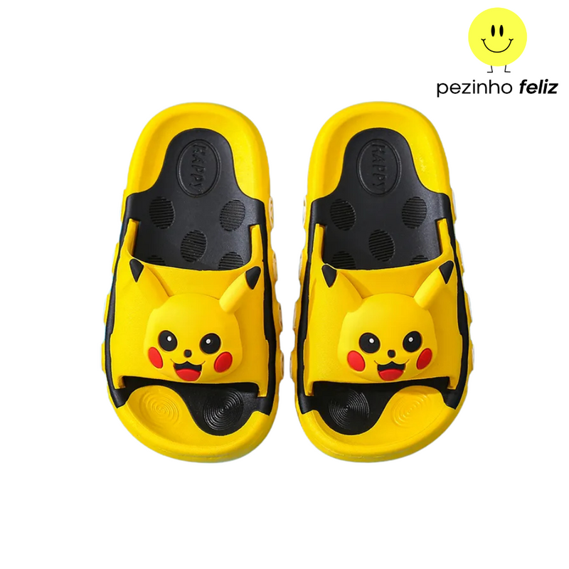 Chinelo pikachu