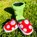 Plantufa Carnívora Super Mario + Suporte de Brinde 🎁 🪴 - Pezinho Feliz 