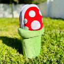 Plantufa Carnívora Super Mario + Suporte de Brinde 🎁 🪴 - Pezinho Feliz 