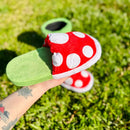 Plantufa Carnívora Super Mario + Suporte de Brinde 🎁 🪴 - Pezinho Feliz 