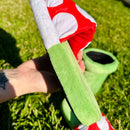 Plantufa Carnívora Super Mario + Suporte de Brinde 🎁 🪴 - Pezinho Feliz 