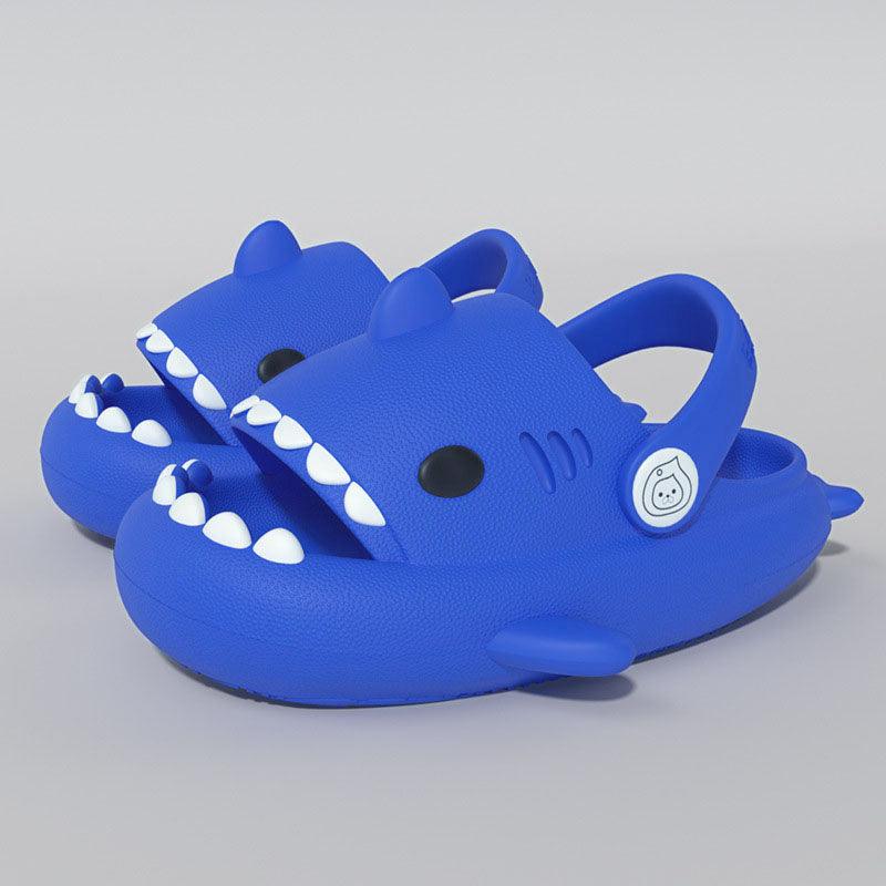 Chinelo Tutubarão kids com tira atrás 🦈 - Pezinho Feliz 